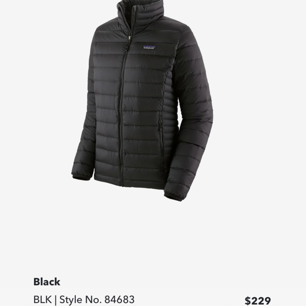Women’s Down Sweater Patagonia Black XS